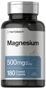 Horbäach Magnesium 500 mg • 124; 180 kapsler • 124; Vegetarisk, ikke- GMO, og Gluten Free Supplement
