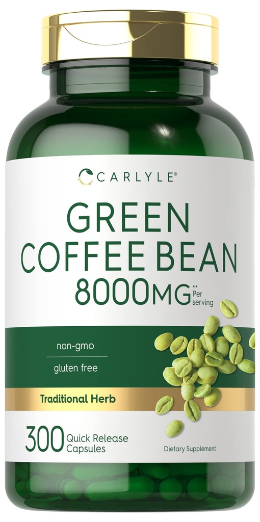 Carlyle Green Coffee Bean Extract: 124; 8000 mg