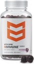 MTN OPS immungummies immunsupporttillæg, 90 gummies med hyldebær & Aronia Berry immunbooster til voksne, blandet berry flavor & naturligt gluten fri