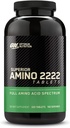 Optimum Nutrition Superior Amino 2222 Tablets, Complete Essential Aminoacids, EAA, 320 Count