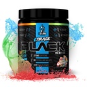 eFlow Nutrition Enrage Black High Stimulant Pre Workout Supplement - Preworkout Powder to Boost Energy, Pumper og Styrke - 4 Arme (30 Servere) (Sour Gummy)