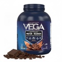 Vega Sport Vegan Protein Powder + Inddrivelse - 30g Plant Based Protein per Serving, Mocha, 45 Servering, 5g BCAA, Probiotika, NSF Certified, for Shakes & Smoothies, 4.2lbs (Packaging May Vary)