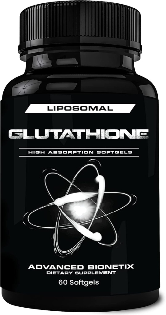 850mg Liposomal Glutathion Supplement: 124; 60 Total Liposomal Softgels: 124; Antioxidant Supplement: w / Gluta- IV ™, 100X Absorption Over Powder Glutathion