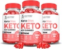 Justified Laboratories (3 Pack Keto Bits Keto ACV Gummies Extreme 2000MG Keto Bites Keto Gummies Apple Cider Vinagar Formuleret med Pomegranate Beet Juice Powder B12 Vegan Non GMO 180 Gummys
