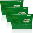 3 Æsker Sante Pure Barley New Zealand Blend med Stevia - Stor Box 30 Sachets I alt 90 gram