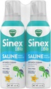 Vicks Sinex, Children 's Saline Nasal Spray, Drug Free Ultra Fine Mist med Hint of Aloe, Age 1 +, Fast Everyday Stuffy Næse Relief for Kids, Clear Mucus fra en kold eller Allergy, 5 OZ x 2
