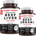 Ancient origin Grass Fed Beef Organs (180 greve) og lever (360 greve)