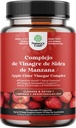 Cápsulas de Vinagre de Sidra Manzana - para la Pérdida Peso ACV Suplemento Natural Quemagrasa Extra Potente Detox Puro para apoyar a la Digesión