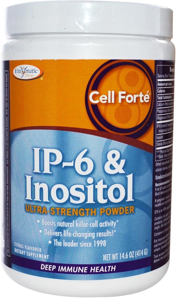Enzymatic Therapy - Cell Fort� w/IP-6 & Inositol powder - 14.6 oz