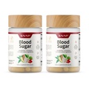 Snap Supplements Blood Sugar Blend, CoQ10, Cinnamon, Alpha Lipoic Acid og Gymnema, Sugar Free, 60 Kapsler, 2 Pack