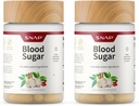 Snap Supplements Blood Sugar Blend, CoQ10, Cinnamon, Alpha Lipoic Acid og Gymnema, Sugar Free, 60 Kapsler, 2 Pack
