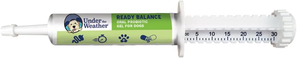 Under the Weather Pet | Ready Balance for Dogs | Oral Probiotic and Prebiotic Gel