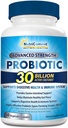 30 Millioner Probiotika Supplement • 124; 10 sjældne videnskabeligt validerede stammer af Bacillus subtilis & Bacillus koagulans prebiotic Support Optimal immunforsvar & fordøjelsessygdomme (1 daglige)