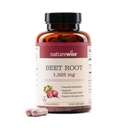 NatureWise Beet Root Capsules 1325mg with Organic Beetroot - Nitrogen Oxide Booster for Circulation and Heart Health Support - Vegan, Gluten- Free, Non- GMO - 120 Capsules [60 Day Supply]