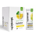 Skrattch Labs Usødede Electrolyte Powder Pacets - Everyday Hydration - Sport Drink Mix - Sugar Free - Electrolytes Booster - Lemon + Lime - 15 Serveringer - Keto, Paleo, Vegan, Non- GMO