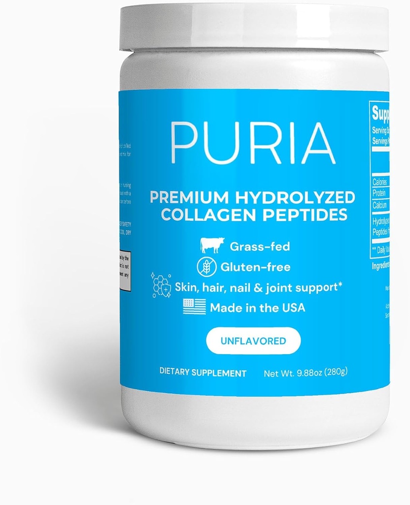 Premium Grass- Fed Hydrolyzed Collagen Peptider Lavet i USA Glutenfri hud, hår, negle, fælles støtte pulver supplement