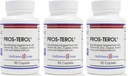 Pros- TEROL (3 Flaske kit), Prostate Relief med 900 mg Plant Steroler med Græskar frø, Stinging Nettle Root, Ginger Root, Lakrids Root Udtrækker 90 kapsler