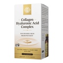 Solgar Collagen Hyaluronic Acid Complex, 30 tabletter - Hydrolyzed Collagen Type 2 - Hjælper med fine linier & wrinkler - Øger hud collagen & Elasticitet - Non- GMO, Gluten & Dairy Free - 30 Servere