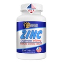 Sunshine Naturals Zink Gluconate Mineral Supplement - Understøtter immunsystemet, fremmer sårheling, forbedrer hudsundhed, giver antioxidant forsvar - 100mg, 120 tabletter, høj potens