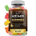 Hamp Gummies - 36.000 MG (60 Greve) - 600 MG Per Gummy Bear med Hamp Oil - Made in USA