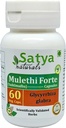 Mulethi Forte Capsules 500 mg. 60 Veg. Capsule Depoter 124; Yasthimadhu (Glycyrrhiza Glabra) Uddrag Kapsler til mænd og kvinder Depoter 124; Ayurvedic Herbal Supplement / Remedies Depoter 124; 10: 1 Forte (1 flaske med 60 Kapsler)