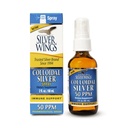 Natural Path Silver Wings Kolloid Sølv Væske - Daglig immunforsvar supplement - 50ppm (250mcg) - 2oz Spray
