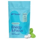 NeuroGum Energy & Focus Mints (90 Count Bag, pebermynte)