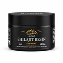 Himalayan Pure Shilajit Resin 600mg 50 Servering med Fulvic Acid & 85 + Trace Minerals Vegan Non- GMO Energy Supplement for mænd og kvinder Ancient Ayurvedic Formel