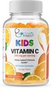 Læger Finest Vitamin C Gummies for Kids - Vegan, GMO Free & Gluten Free - Great Tasting Orange Flavor Pectin Chews - Kids Kosttilskud - 250 mg C-90 Jellies [45 Doser]