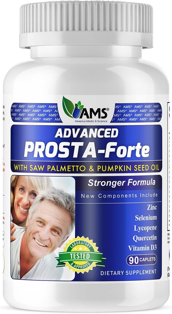 America Medic & Science Advanced Prosta- Forte (90 kapsler) Note 124; Prostata supplement til mænd