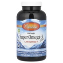 Carlson - Super Omega-3 Gems, 1200 mg Omega- 3s, Wild Fanget, Sustainable Sourced, 250 bløde geler