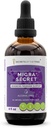 Hemmeligheder i Tribe - Migra Secret, Hovedpine / Migræne Support, Urte Supplement Blend Drops Alkohol- Free Liquid Extract (4 fl oz)