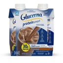 Glucerna Protein Smart Diabetes Care Shake, Chokolade, Diabetisk Meal Erstatning til støtte for blodsukkerforvaltning, 30g Protein, 150 kalorier, Klar til at drikke, 11-fl- oz flaske, 4 Pack