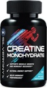 Creatin monohydrat kapsler 3000mg - Mikroniseret Creatin Nutritional Supplement - Lean Muscle Growth, Workout Performance, Energy & Endurance Support - 750mg per High Absorption Capsule - 60 Tæl