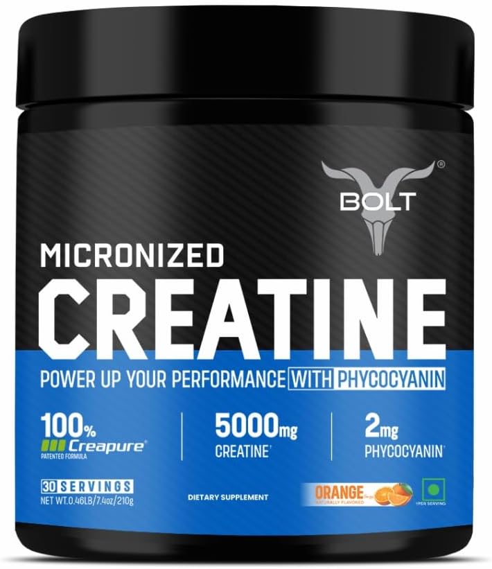 German Made Creapure ® Creatinine Monohydrat Note 124; Pre & Post Workout