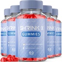 rize laboratorier (5 Pack) Shrink X - Shrink X Gummies Vægttab, Shrink X Keto ACV supplement, Keto + ACV Gummy, Shrink X Maksimal styrke Belly Fat Gomitas, ShrinkX Gummies Bears Anmeldelser (300 Gummies)