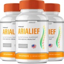Arialief Brain Kosttilskud til hukommelse og fokus kapsler, Aria LIEF Advanced Formel Brain Health Support Pills Maksimal styrke Nootropics Arialief Alle naturlige støttepiller anmeldelser (3 Pack)