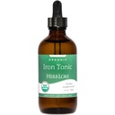 Herb Lore Iron Tonic - Organic Liquid Iron Drops Supplement for Kids & Women - Baby, Infant & Toddler Friendly - Plant Based, Vegan, Gentle, Non Constipating Herbal Tincture (4 fl oz)