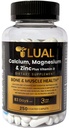 LUAL Calcium, Magnesium, Zink & D3- vitamin Calcium, Magnesium & Zink Plus D3- vitamin Kapsler Kosttilskud, 250 Tælling