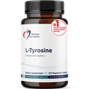 Design for sundhed L- Tyrosin 1200mg - Tyrosin + 100mg C-vitamin Supplement - Dopamin Precursor- Aminosyre, non- GMO (120 kapsler)