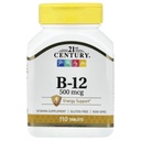 21. århundrede Vitamin B- 12, 500 mcg, 110 tabletter