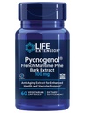 Life Extension Pycnogenol - Fransk Maritime Pine Bark Extract - Scientific Studies Sund Aging & Vaskulære Sundhed Supplement - Non-GMO, Gluten- Free, Vegetar - 60 Kapsler