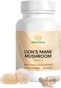 Lions Mane Mushroom Nootrop Kapsler - Kognitiv Support og Hjerne Sundhed