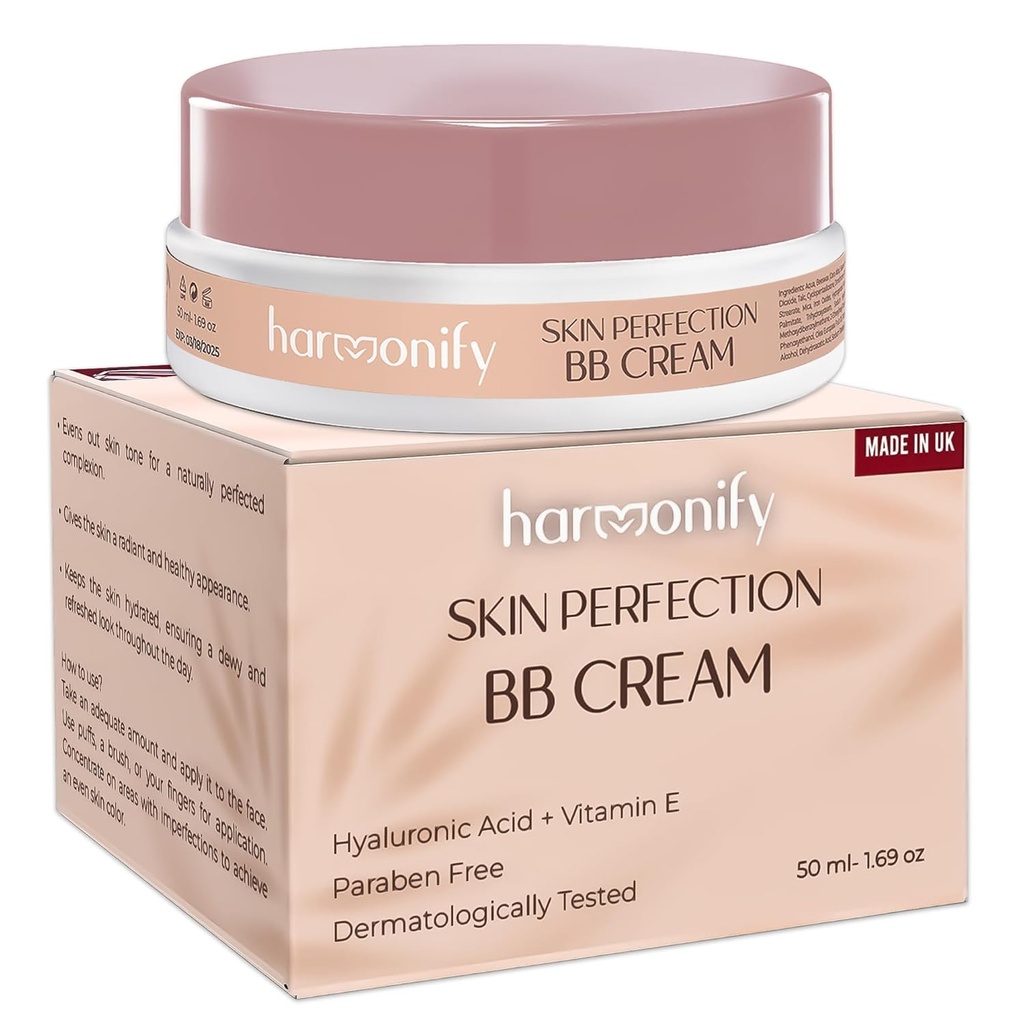 BB Moisturizing Cream med Hyaluronsyre og E-vitamin, Krop og ansigt moisturizer til tør hud