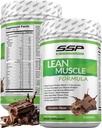 SSP Protein - Whey Isolate & Casein med Leucin & MCT - Low- Calorie Chocolate Meal erstatning for Lean Muscle Nutrition