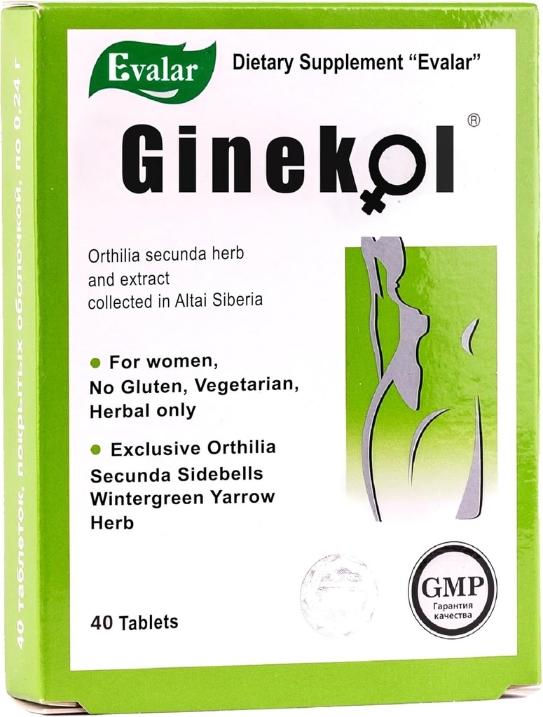 Evalar Orthilia Secunda Sidebells Wintergreen Yarrow Herb 40 Tabs Altai Sibirien