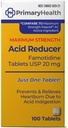 Maksimal styrke syre Reducer Famotidine 20mg tabletter, 100Tæl