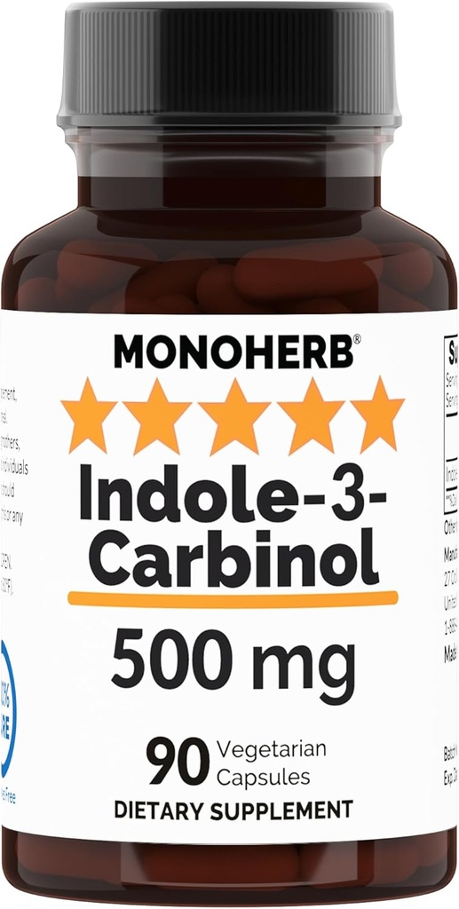 Indole- 3- Carbinol 500 mg - 90 Veg kapsler