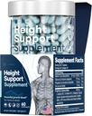 Højde & ben Support Supplement - Premium Højde Vækst Supplement for børn & Teens med calcium - Nutritional Support Bone Health Formel - Højde Stigning Væsentlige Vitaminer - 60 Caps