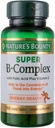 Nature 's Bounty Super B Complex med C-vitamin & folinsyre, immunforsvar og energistøtte, 150 tabletter - pakke med 2
